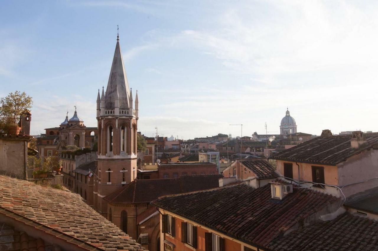 Amazing Panoramic Artist'S Loft Spanish Steps Roma Exterior foto
